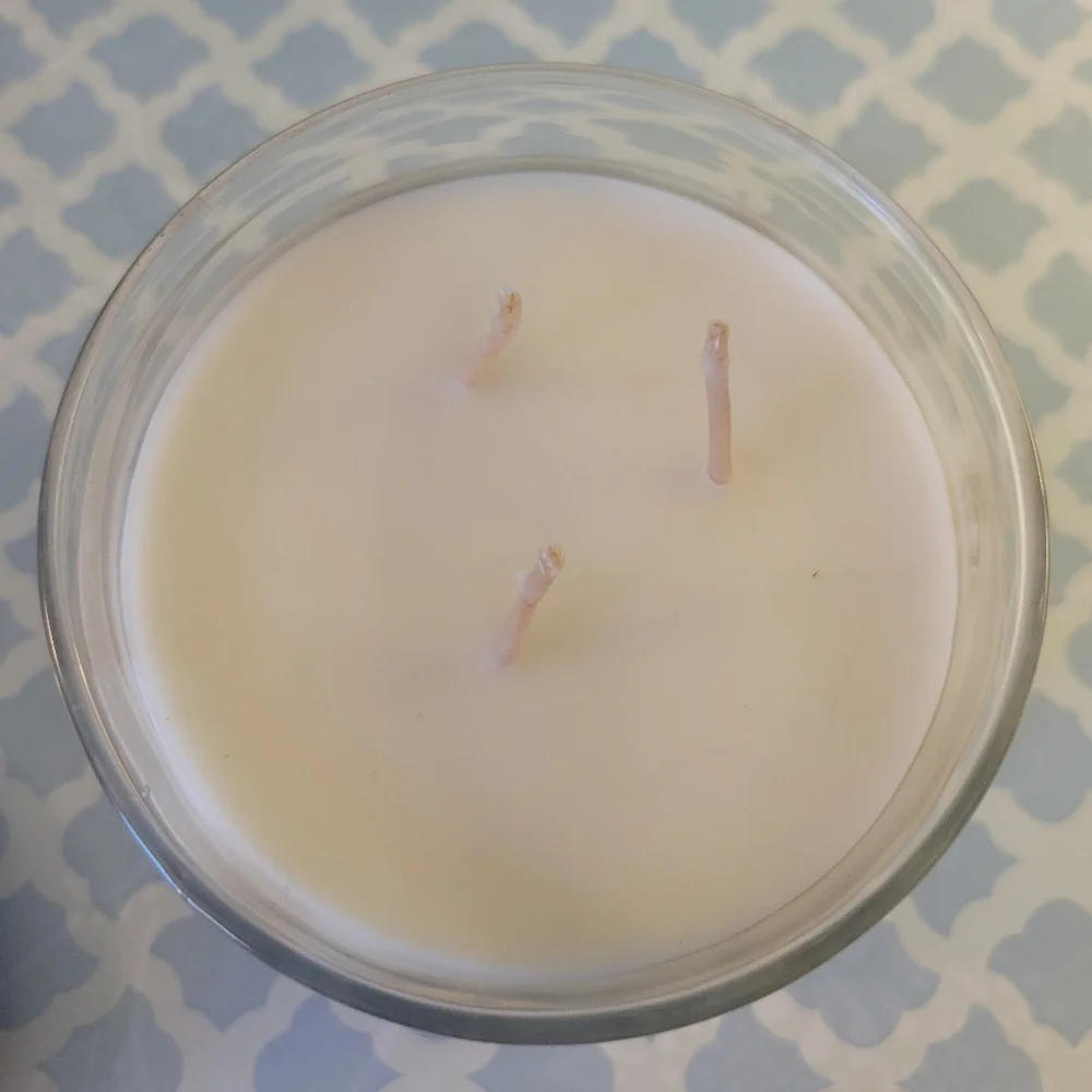 NEW PartyLite Cinnamon Woods 3 Wick Glass Jar Candle - Picture 5 of 7